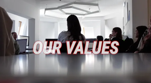 Still from the MyData-TRUST video on our values